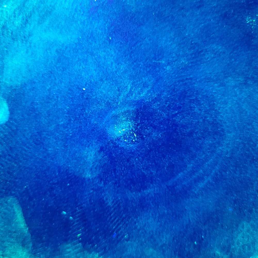 Weld surface before dye penetrant testing prep