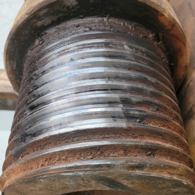 NDT surface preparation with laser cleaning removing grease for inspection readiness